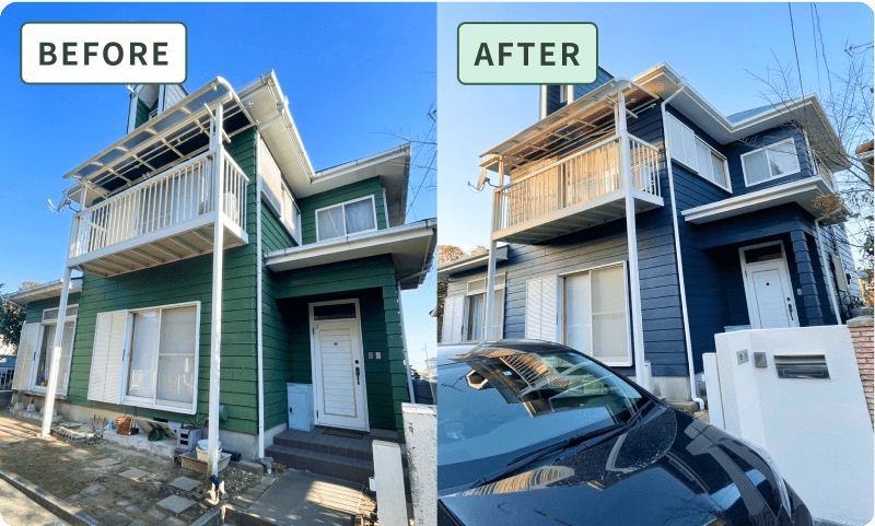 BEFORE AFTER